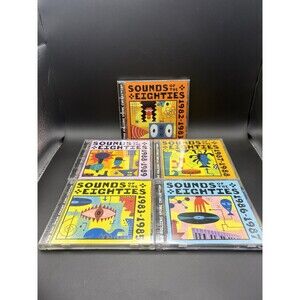 Time Life Sounds of the Eighties Rolling Stone Collection 5CD Set 1982-1989 Rock